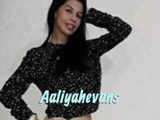 Aaliyahevans