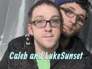 Caleb_and_LukeSunset