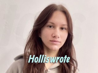 Holliswrote