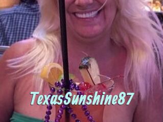 TexasSunshine87
